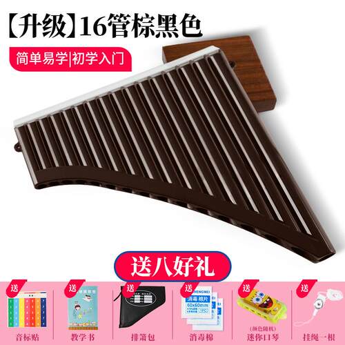 高档唐音排箫16/用18管初者专业演奏学民族乐器儿童小入学生门专