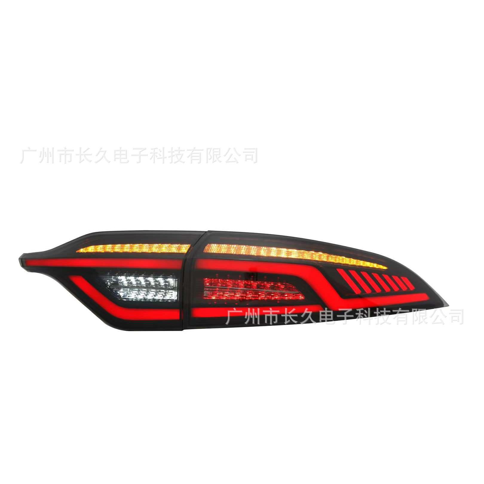 19-21款新雷凌改装贯穿LED尾灯总成跑马LED扫描行车流水转向大灯