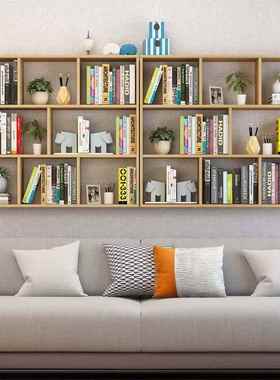 墙置上书YHM架装物架搁板收客厅饰架墙壁书柜吊柜儿童纳架展示柜