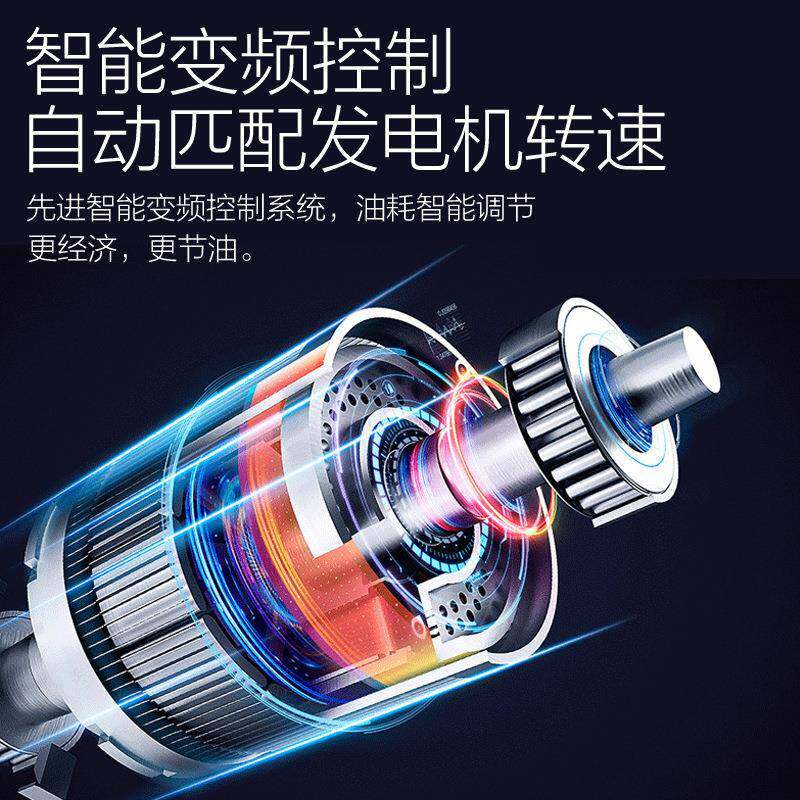 /4/8KW变频汽油发电机轻型家用220冰淇淋机植保打药无人机充电器