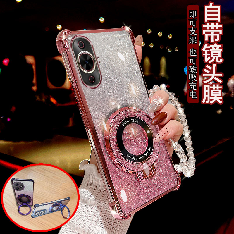 适用于适用华为Nova11手机壳Hi透明5G闪粉pro四角气囊防摔FOA-AL0