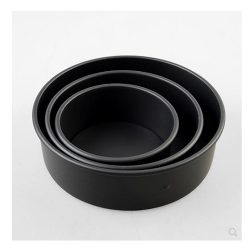 戚风蛋糕模具硬膜 活底8寸4寸小圆形烘焙工具胚子6寸蛋糕模具