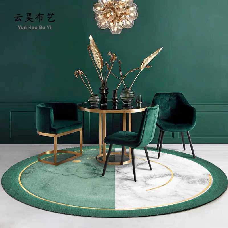 北欧ins网红风 圆形小地毯家用客厅茶几卧室床边少女吊篮转椅子垫,居家布艺,地毯,淘宝优惠券,粉丝福利购,淘宝优惠卷