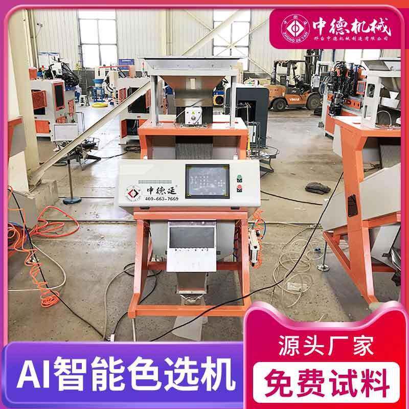 中德全自动杂粮色选机花生坚果机白瓜子机玉米碎除杂分选机器