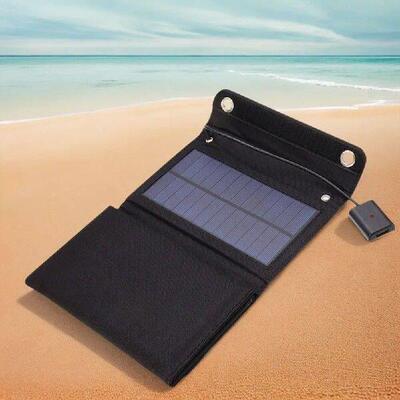 15W Portable Solar Panel IP65 Waterproof Foldable Solar