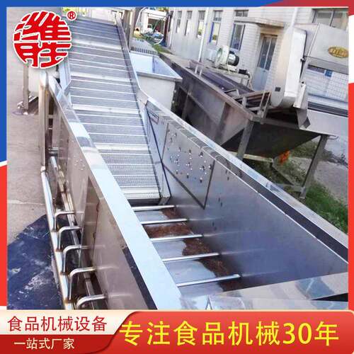 大型气泡清洗机设备不锈钢自动化气泡清洗机小龙虾清洗机设备