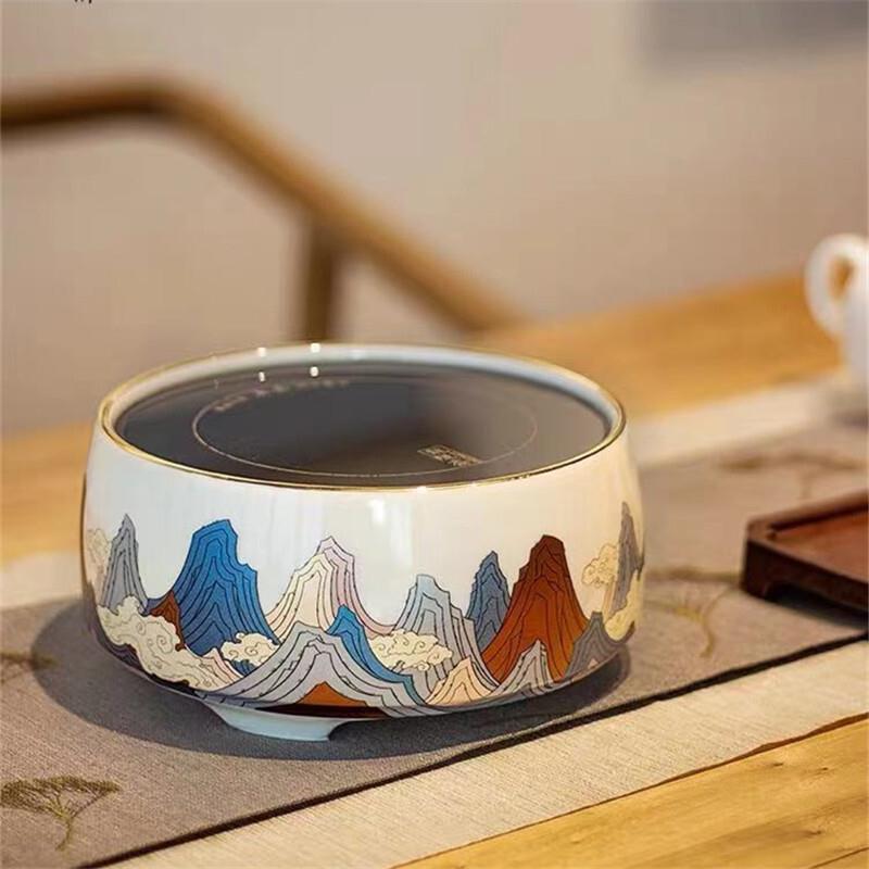 龙隐斋好多山电陶炉静音家用小型煮茶器烧水炉铁壶银壶铜壶煮茶炉