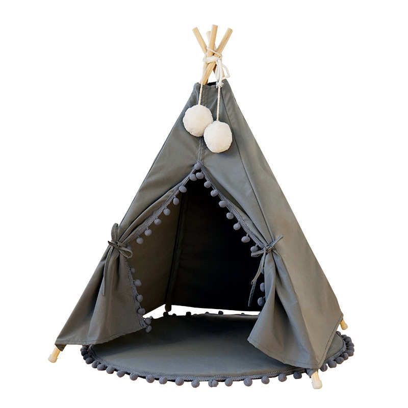 通用封闭式猫咪四季折叠式宠物窝外出狗猫帐篷用夏季狗窝猫别墅