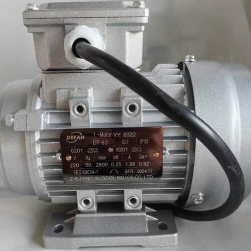 原装DEFAN电机马达YS7134 EFF71 0.55KW 38 YEJ90L4 B5