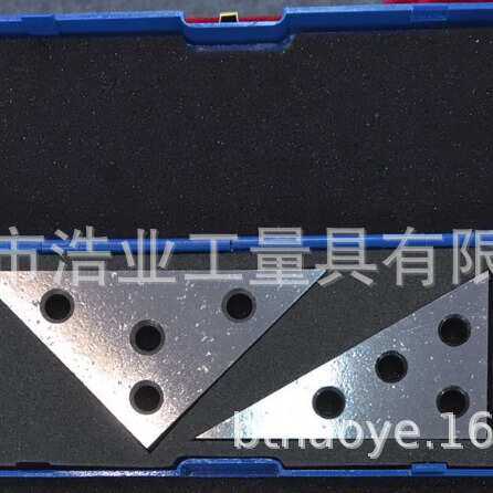 角度规45度角度量块锰钢30度60度90度角度快规2件角度块