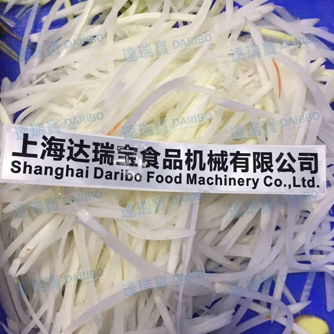 A生姜切丝机胡萝卜黄瓜切丝机各种细度可选粗细均匀效果好产量大