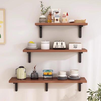 Wall-mounted shelves, single-tier wall shelf, multi-level cr