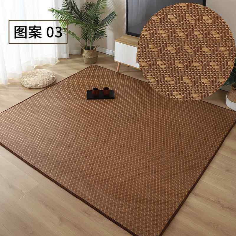 高档藤席日地式凉席地客厅卧室台榻毯榻米垫夏季床边爬行垫满铺阳,居家布艺,地毯,淘宝优惠券,粉丝福利购,淘宝优惠卷