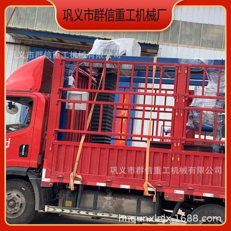 智能码砖机设备免烧砖机厂家用小型彩砖机群信