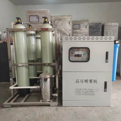 建筑工程围挡喷雾设备 车间除尘降温雾化系统 景区造雾喷淋