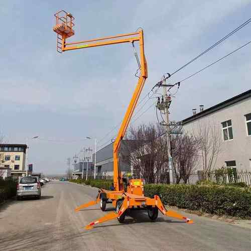 曲臂式升降机伸缩臂升降平台电动液压高空作业车曲臂升降车