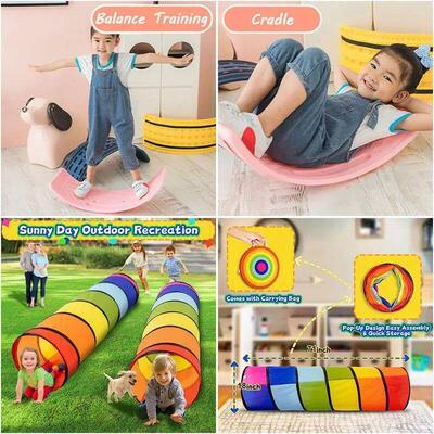 Children Toys Balance Stone Sensory Integration Training Toy