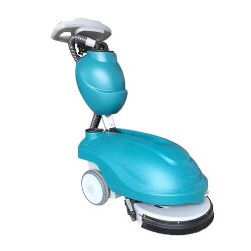 小型手推式洗地机350车站医院小面积地面清洗用手推小型洗地机