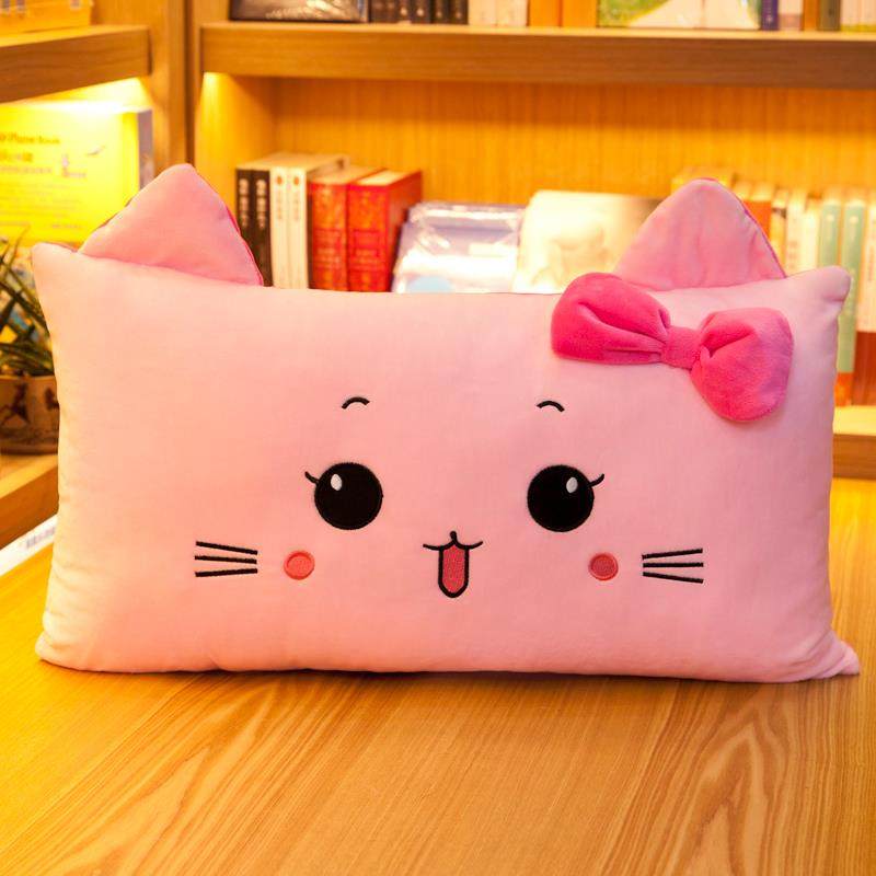 高档大号毛绒玩具女用生抱枕睡专长条枕头觉公仔床上娃娃生布日礼