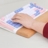 木质键盘托腕实木机械键盘掌托护腕电竞手托鼠标垫护腕垫手腕护托