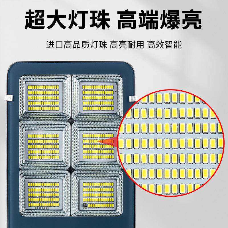 LED门太阳修能路头维灯专用户外防水农村庭院头带电池QCT道路照明