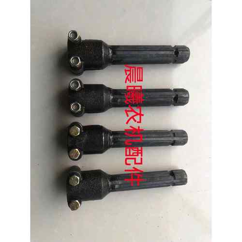 拖拉机动力输出加长轴变径接头农用后输出轴加长六键八键双锁扣