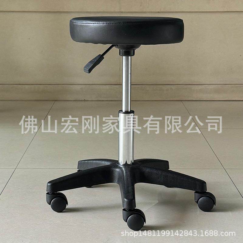 多功能修脚美甲技师矮凳修脚脚凳矮凳板凳托脚凳滑轮修车凳专业椅