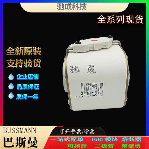 巴斯曼170M7100 170M7101 170M7102 经销零售 快速保险丝