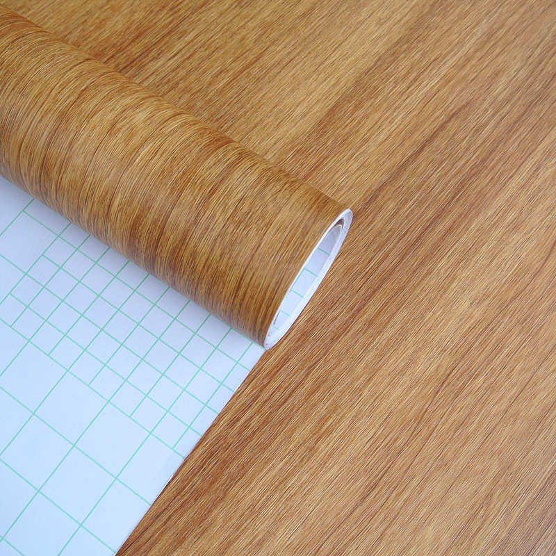 PVC自粘墙纸柜子棕色细纹地板贴纸仿木纹家具翻新贴纸60CM宽,家装主材,自贴墙纸/自粘墙纸,淘宝优惠券,粉丝福利购,淘宝优惠卷