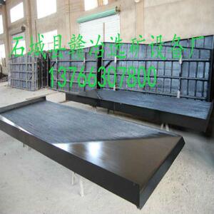 厂家供应木制砂金摇床 四川砂金摇床 6-S小槽钢摇床 大槽钢摇床