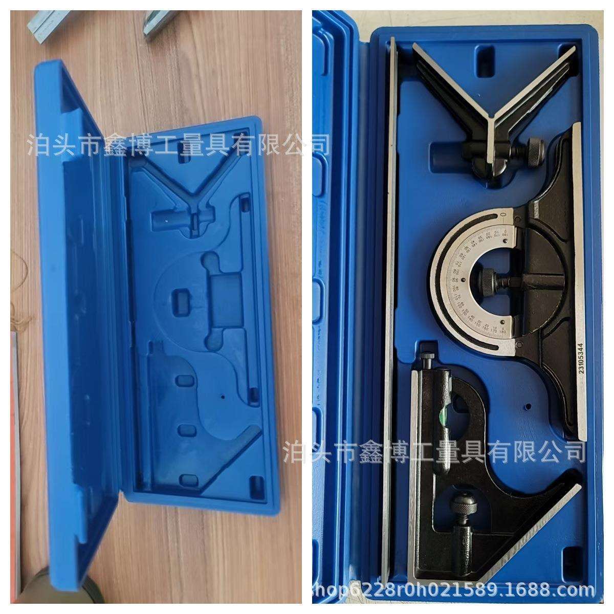 出口公英制游标活动300mm量角器12寸角度规角度仪0-180°组合角尺