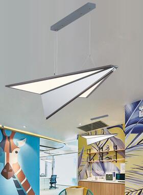 灯2吧02吊4设计师新款办公室长岛台餐桌店YM1269前台大堂潮玩飞酒