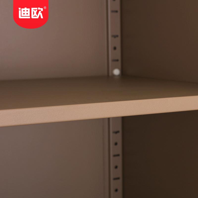 迪欧落地多隔层文件档案储物柜 办公室资料柜财务带锁钢制文件柜