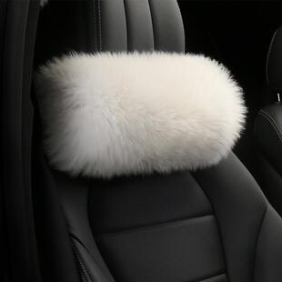 正品冬季羊货毛腰靠头枕长途机护腰靠垫抱枕车大巴车座椅枕颈枕头