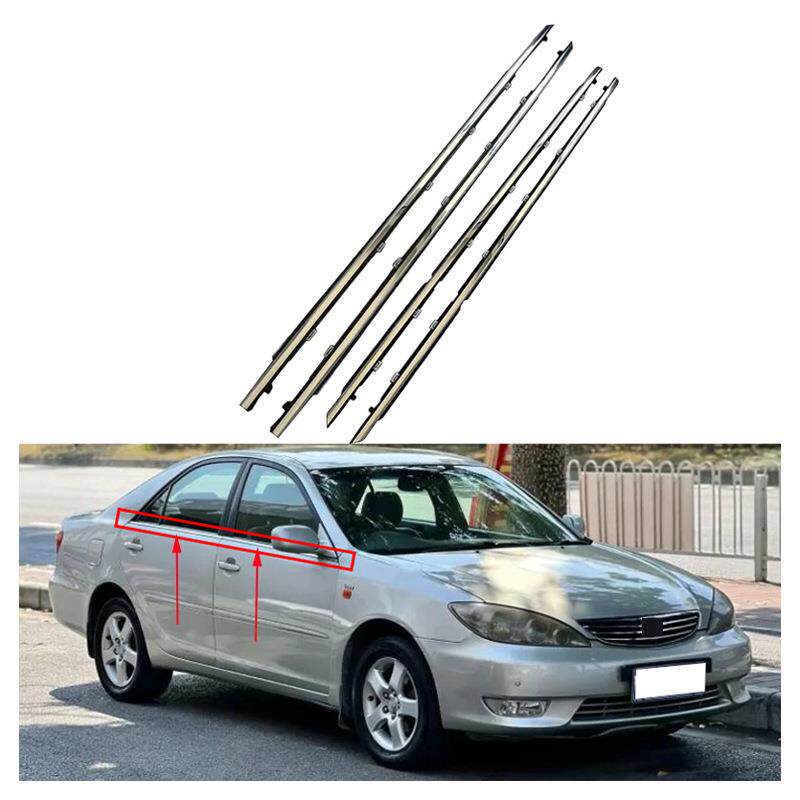 适用于丰田Camry凯美瑞2001-2005车窗饰条玻璃外压条挡水胶条