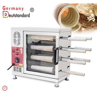 烟囱面包圈机烤面包机面包圈机器烤面包机器烤面包圈立式 烟囱卷机