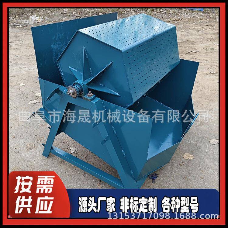 火烧铁锈质杂质打磨机 湿打钉子去毛刺机 镀锌件六角滚筒抛光机