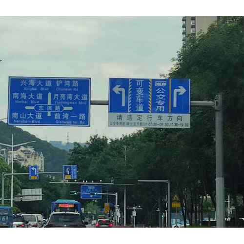 T型公路杆件单立柱 交通F杆悬臂杆热镀锌杆 道路交通圆杆八角杆