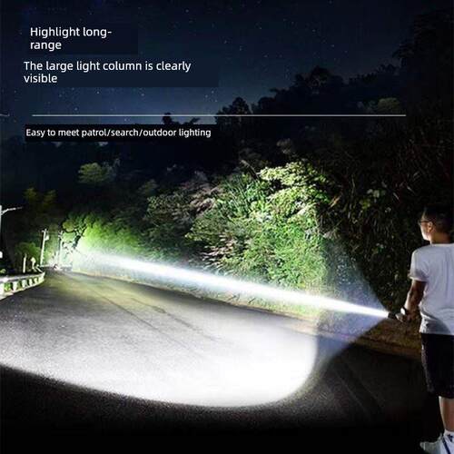 5000LM Zoomable XM-L T6 LED Flashlight Torch Light手电筒