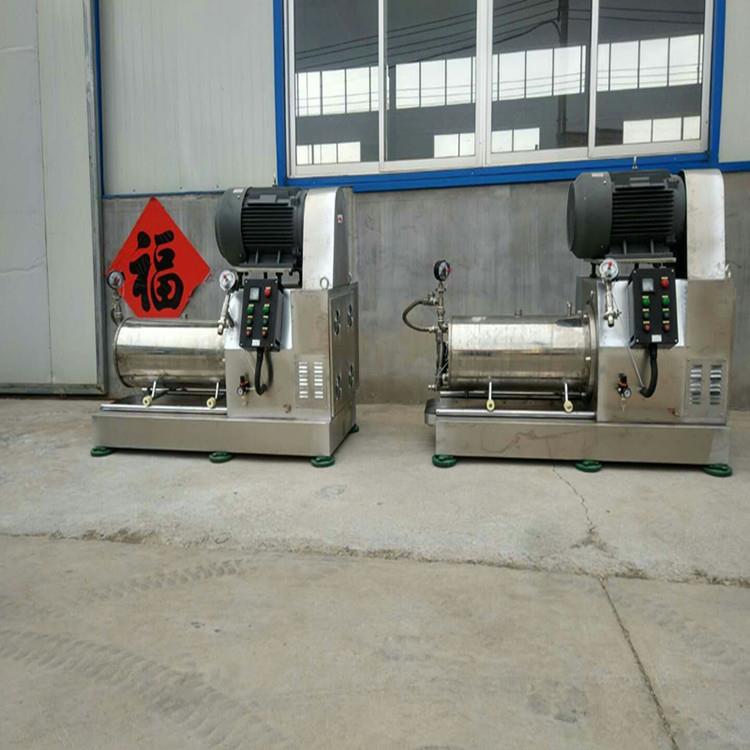 卧式砂磨机油漆涂料砂磨机机械密封砂磨机农药悬浮剂砂磨机图片