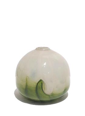 现代轻奢简约水墨画春荷设计花瓶摆件家居样板房客厅桌面插花装饰