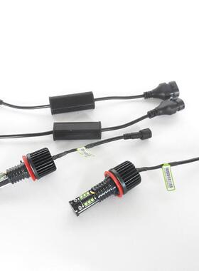 适用宝马天使眼LED日行灯改装大灯E60E63E64E70E71E82E90E92X5X6