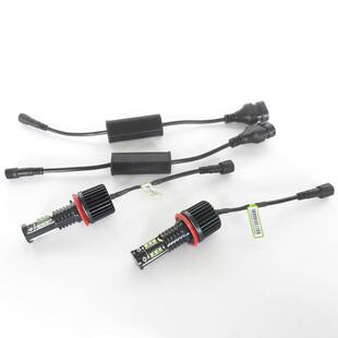 适用宝马天使眼LED日行灯改装 大灯E60E63E64E70E71E82E90E92X5X6