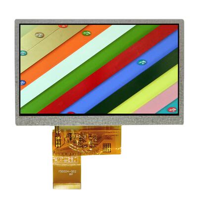 40PinRGB接口24位TFTLCD5.0寸液晶显示屏幕横屏