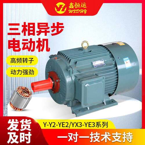三项异步电动机YE2-225M-2立卧式电机现货YE2-250M-2三相异步电机