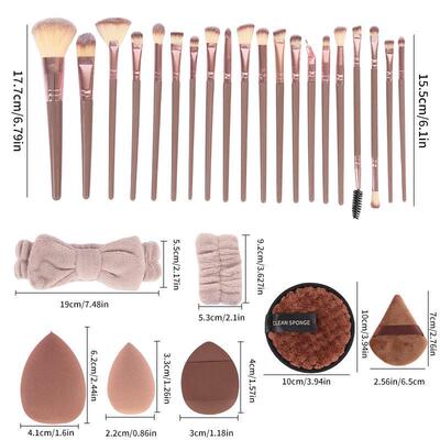Flower Knows Swan Ballet Blush Wool Brush Mineral Powder Bro