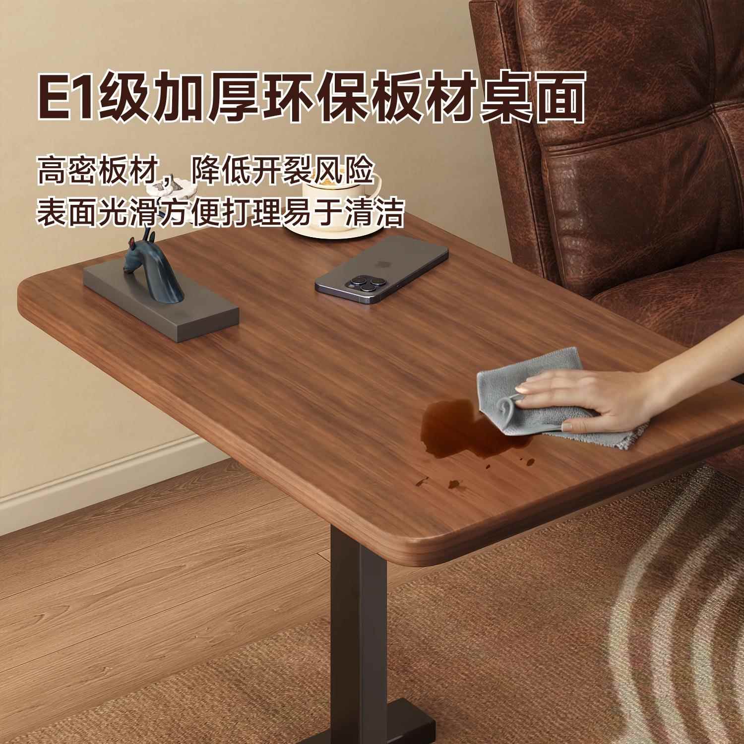 床边叠桌移动床上电脑桌卧室升降桌懒笔人折书桌简易记本可折叠床