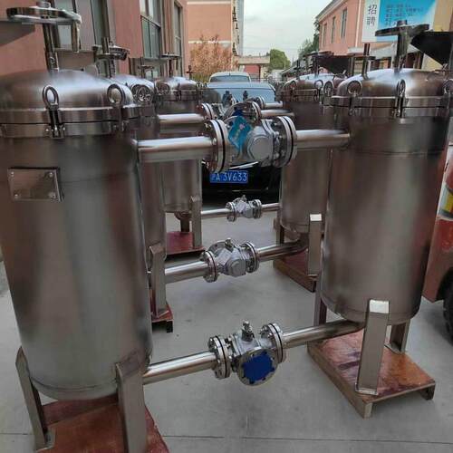 供应BLDL-3P-1.5M2*2-DN65双联过滤器不锈钢多袋式过滤器