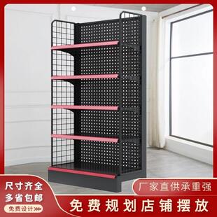 超市小货架零食饮料展示架便利店多层端头文具店面槟榔陈列窄架子