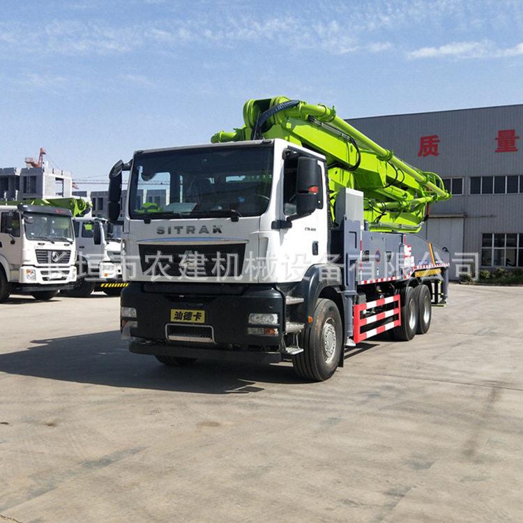 农建机械 47米水泥泵车 建筑修桥水利混凝土空输送泵